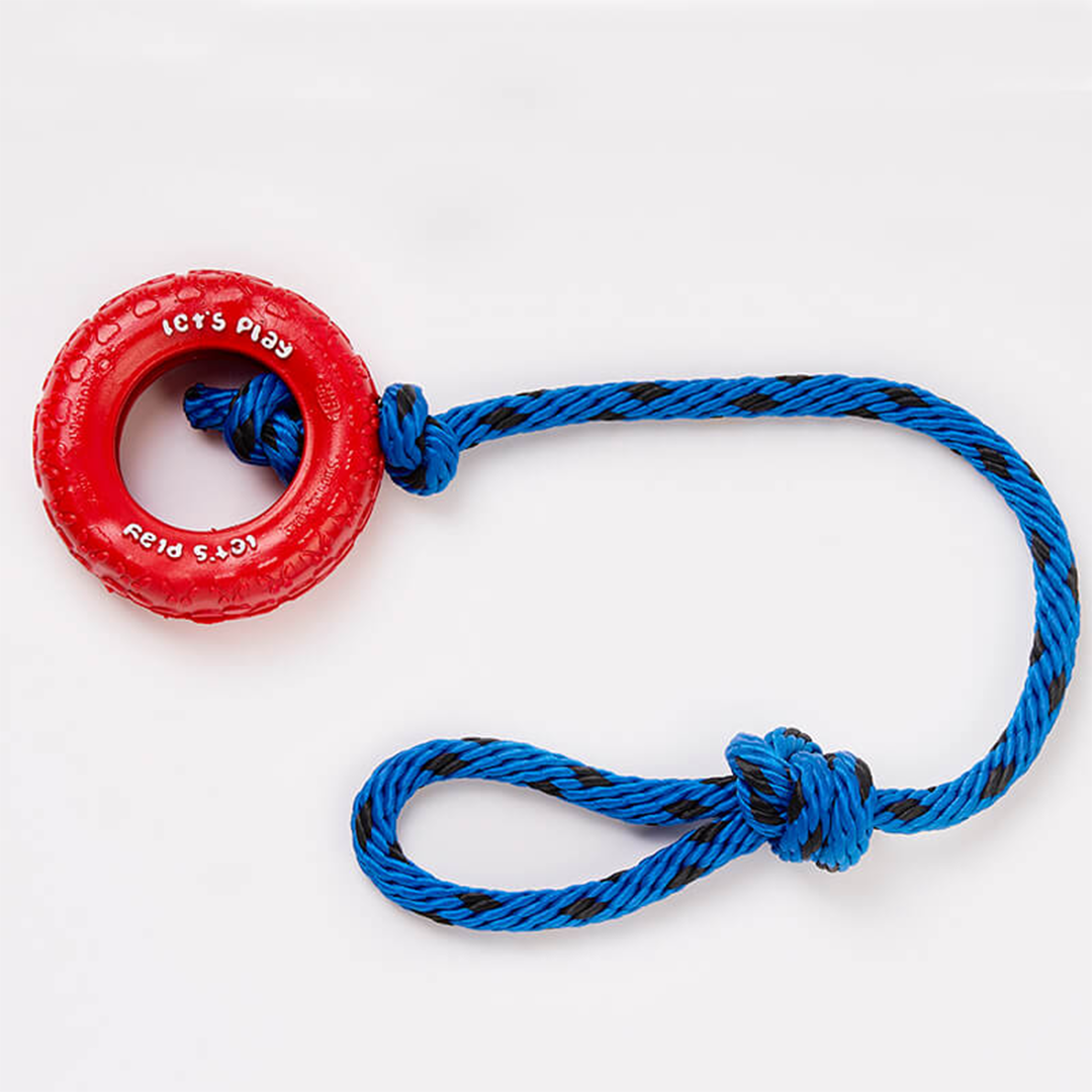 JUGUETE MORDEDOR LLANTA CON LAZO_1_www.majestikpets.com