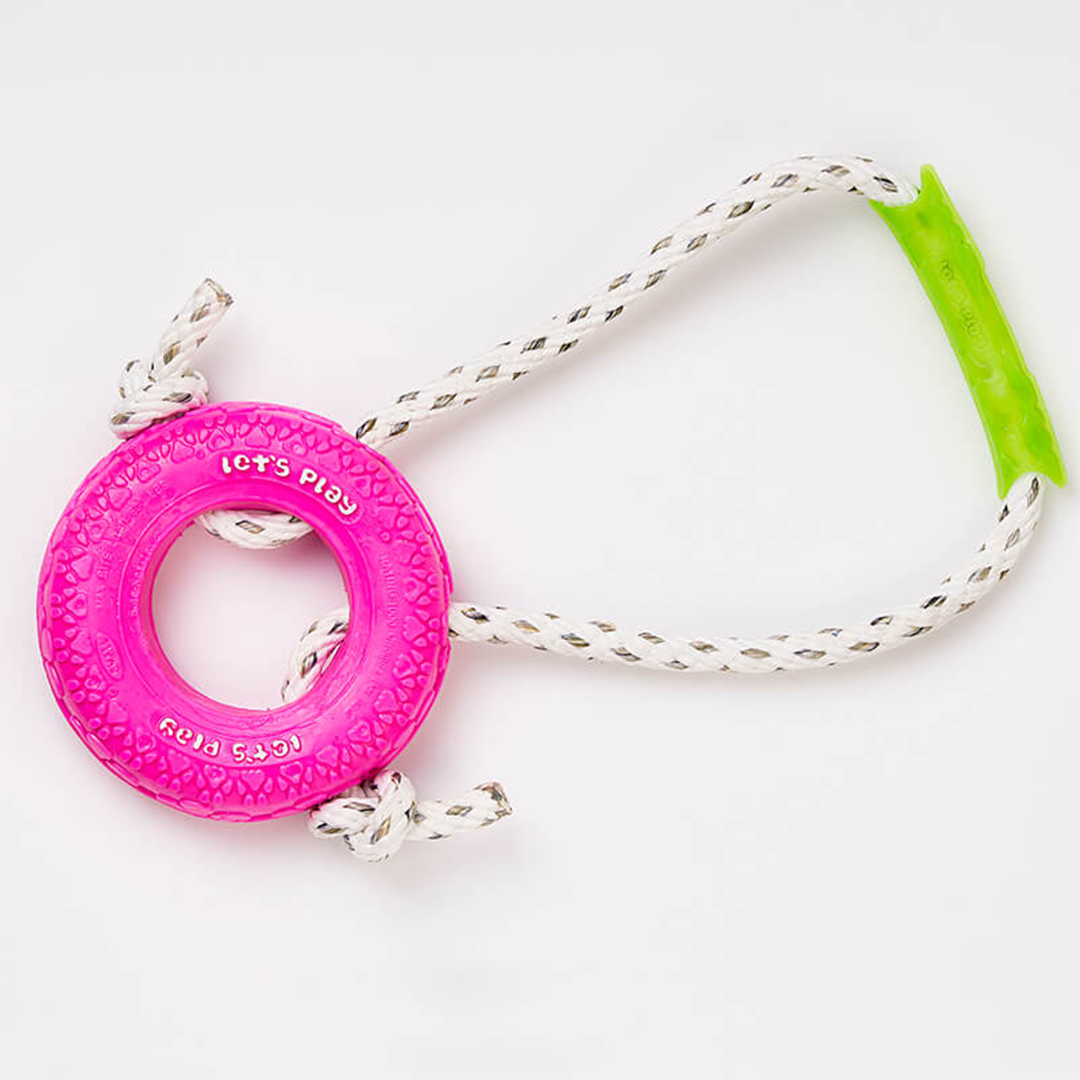 JUGUETE MORDEDOR LLANTA GRANDE CON LAZO_1_www.majestikpets.com